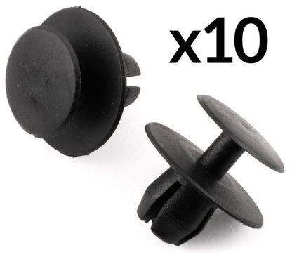 10x Clips for Mercedes Vito Sprinter Boot Pad Carpet Upholstery Lining Plastic