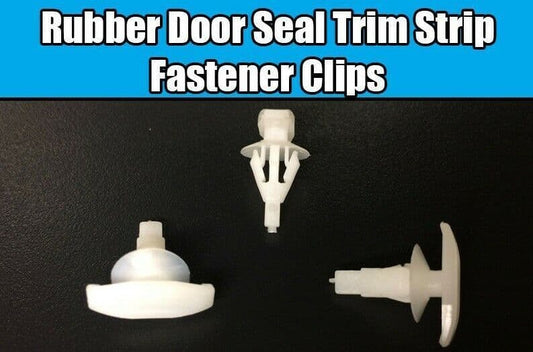 10x Clips for Mitsubishi Rubber Door Seal Weatherstrip Trim Fastener Retainer