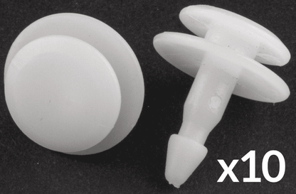 10x Clips for Nissan Frontier Xterra Cowl Vent Retainers 90602-Sxo-003 Plastic