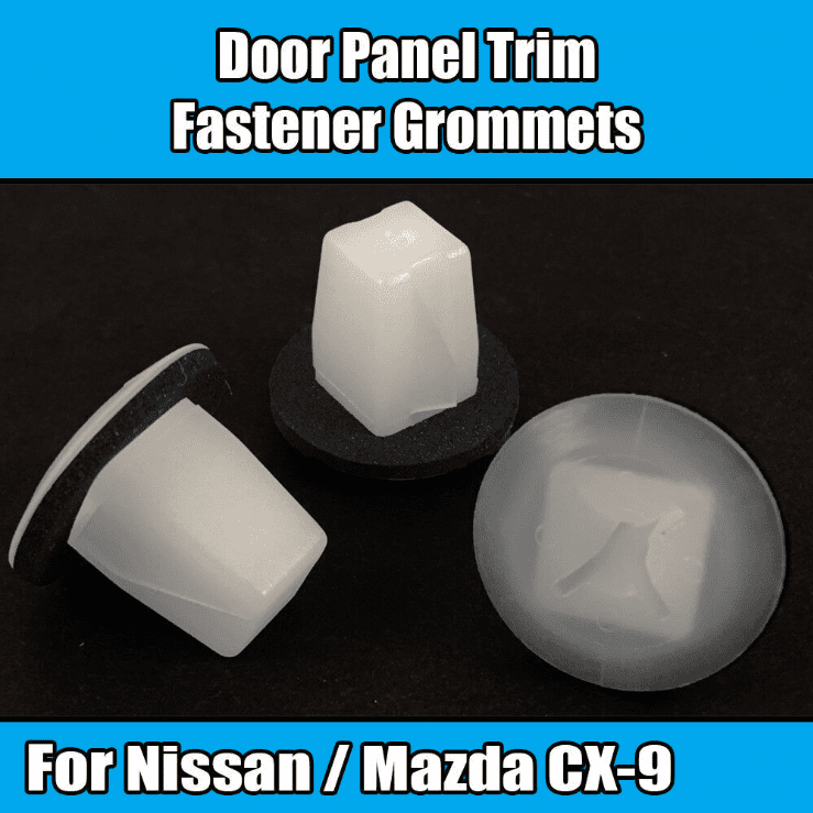 10x Clips for Nissan Mazda Cx-9 Door Trim Panel Fastener Grommet Gj6A-58-975