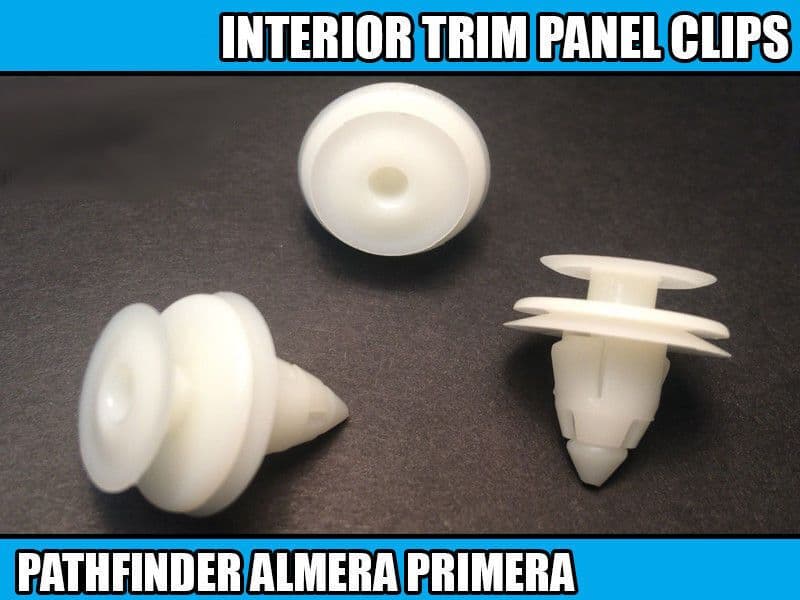 10x Clips for Nissan Pathfinder Almera Primera Interior Door Trim Panel Tailgate