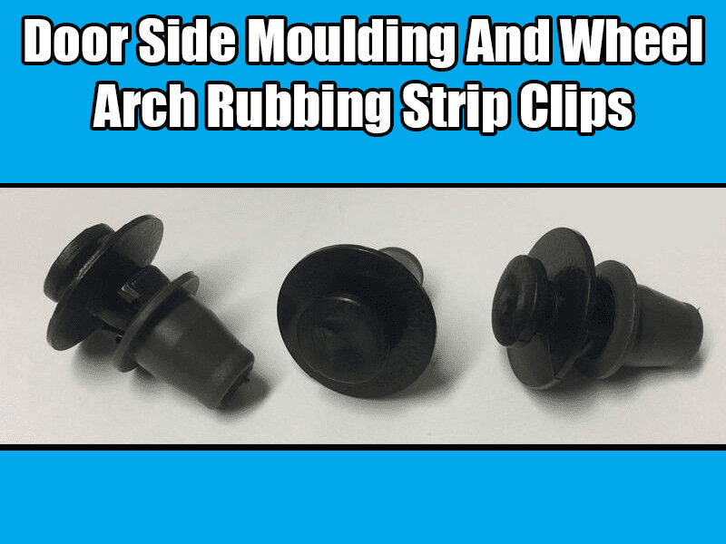10x Clips for Peugeot & Audi Door Side Moulding Trim Wheel Arch Rubbing Strip