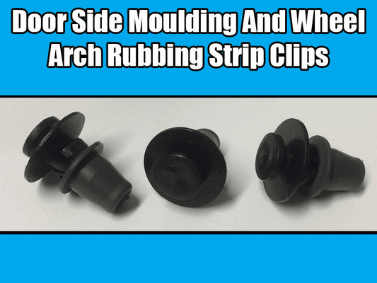 10x Clips for Peugeot & Audi Door Side Moulding Trim Wheel Arch Rubbing Strip