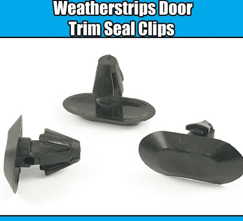 10x Clips for Peugeot Weatherstrips Door Rubber Trim Seal Gasket Plastic 699786