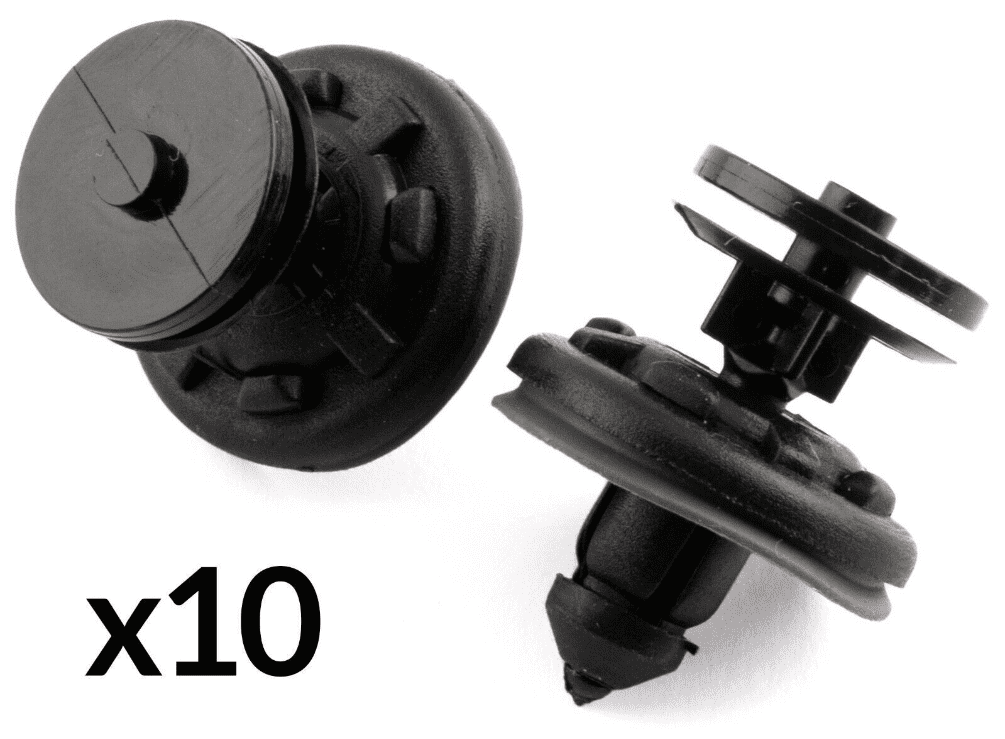 10x Clips for Polo Mk4 VW Mk5 Mk6 Touran Jetta Golf Passat Door Card Panel Trim