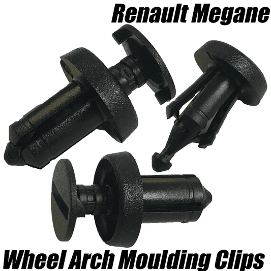 10x Clips for Renault Megane Wheel Arch Splash Mud Guard Moulding 6.5mm Hole