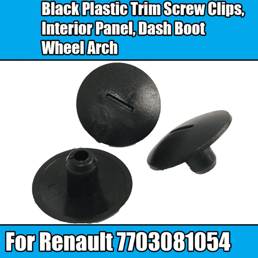 10x Clips for Renault Plastic Trim Screw Interior Panel Dash Boot Wheel Arch