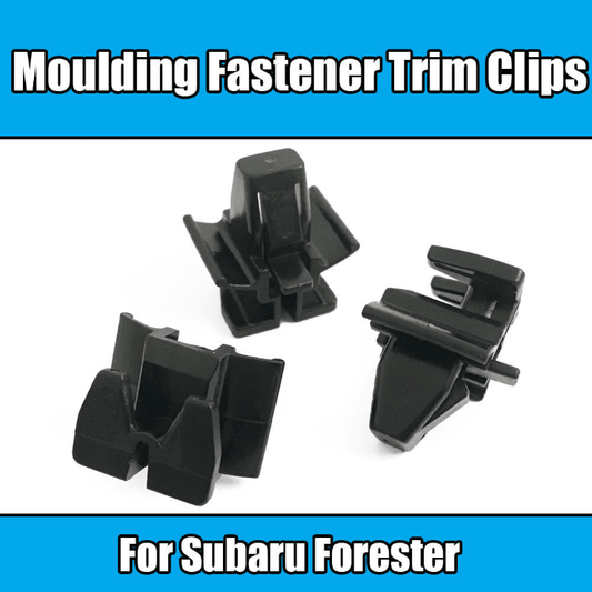 10x Clips for Subaru forester Moulding Fastener Trim Clips Black Plastic