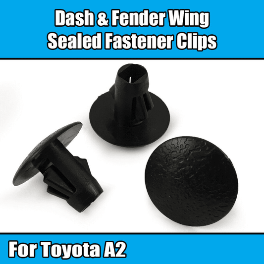 10x Clips for Toyota A2 Dash & Fender Wing Seal Folder Fastener Nut 90467-10186