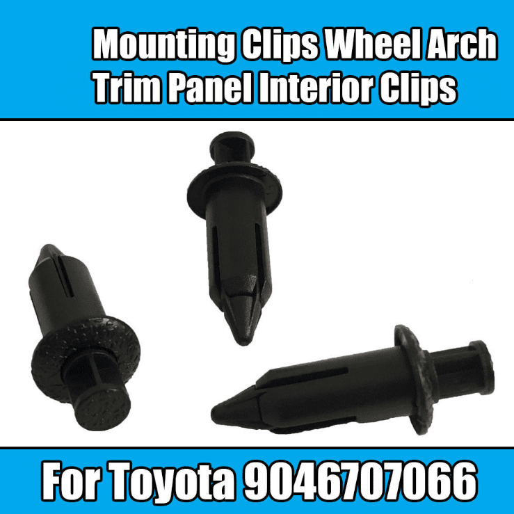 10x Clips for Toyota GM Mounting Clips Wheel Arch Trim Panel Interior Clips