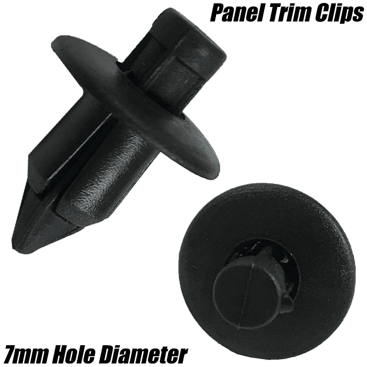 10x Clips for Toyota Mr2 Front Air Bag Spare Wheel Compartment Black Plastic