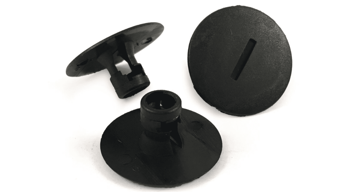 10x Clips for Toyota Suzuki Front Mat Locker Black Plastic 09148-05042