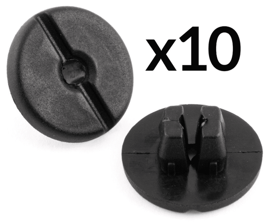 10x Clips for Vauxhall Astra G Corsa C Headlight Fastener Retainer Black Plastic
