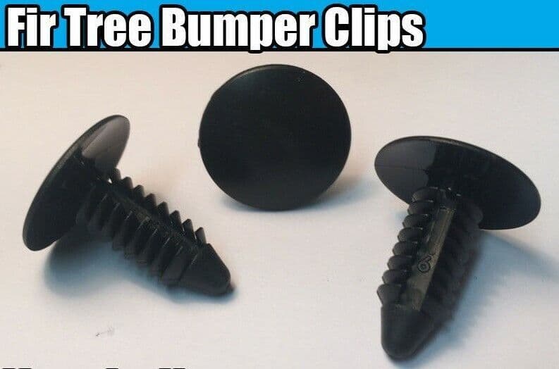 10x Clips for Vauxhall Fir Tree Bumper Facia Mud Guard Trim Panel Fastener 6mm
