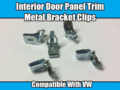 10x Clips for VW Beetle T1 T2 T3 Transporter Camper Van Interior Door Panel Trim
