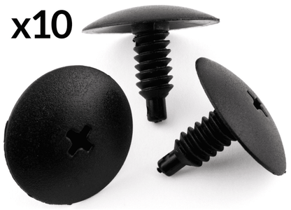 10x Clips for VW Golf Mk3 Vento Audi Bonnet Grill Retainer Panel Air Intake