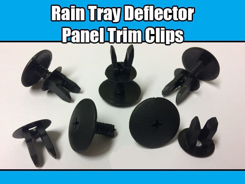 10x Clips for VW Golf Mk3 Vr6 Gti Cowl Scuttle Trim Rain Tray Deflector Panel