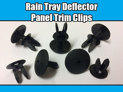 10x Clips for VW Golf Mk3 Vr6 Gti Cowl Scuttle Trim Rain Tray Deflector Panel