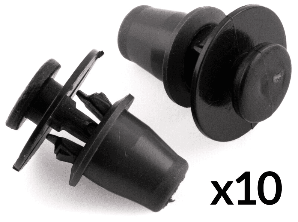 10x Clips for VW Mk2 Golf Jetta Door Side Moulding Trim Wheel Arch Rubbing Strip