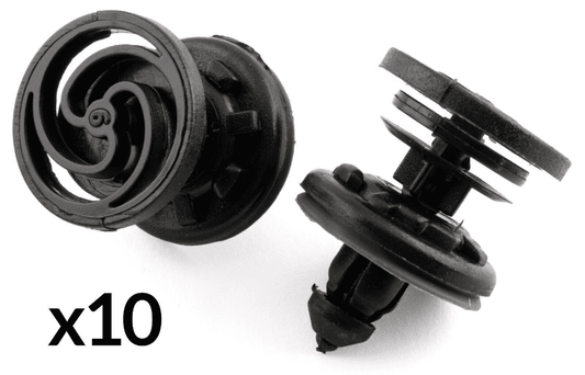 10x Clips for VW T5 Multivan Caravelle Caddy Transporter Door Card Trim Retainer