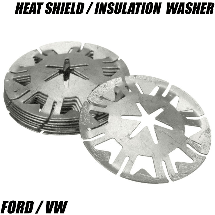 10x Clips for VW Transporter T3 T4 T5 Undertray Exhaust Heat Shield Metal Washer