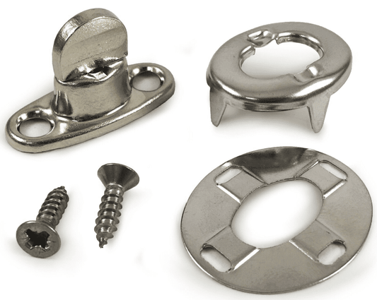 10x Common Sense Standard 8mm Turnbutton Kit & Screws Boat Canopy Cover Fastener