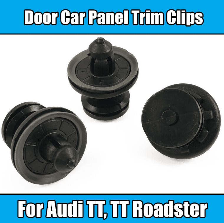 10x Door Card Panel Trim Clips for Audi TT A4 A6 A8 Q5 Roadster