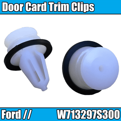 10x Door Card Quarter Panel Trim Clips for Ford Mondeo Focus Transit Cmax Fiesta