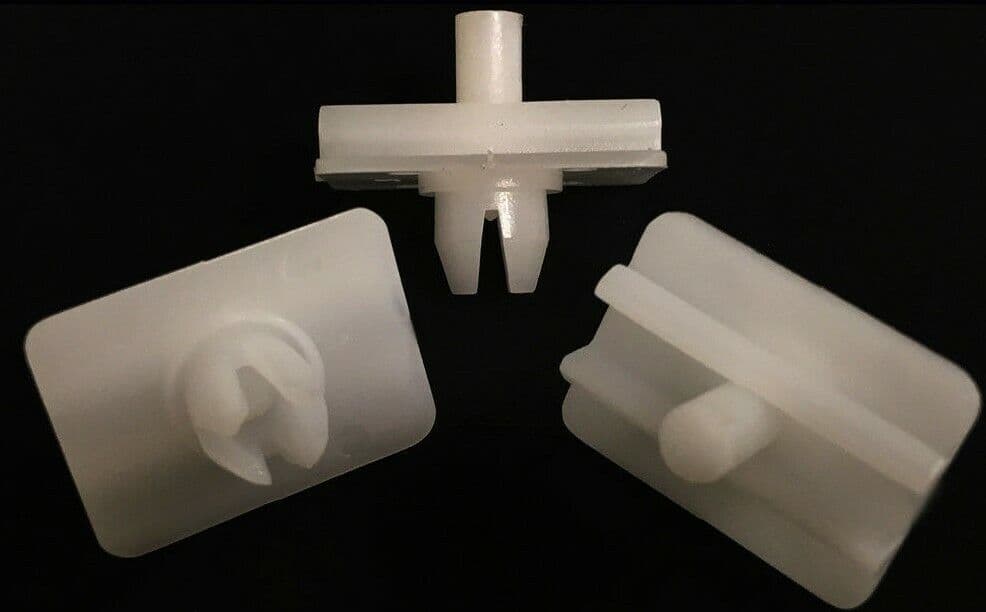 10x Door Side Panel Bumper Moulding Trim Clips - BMW 3 E30 Convertible ...