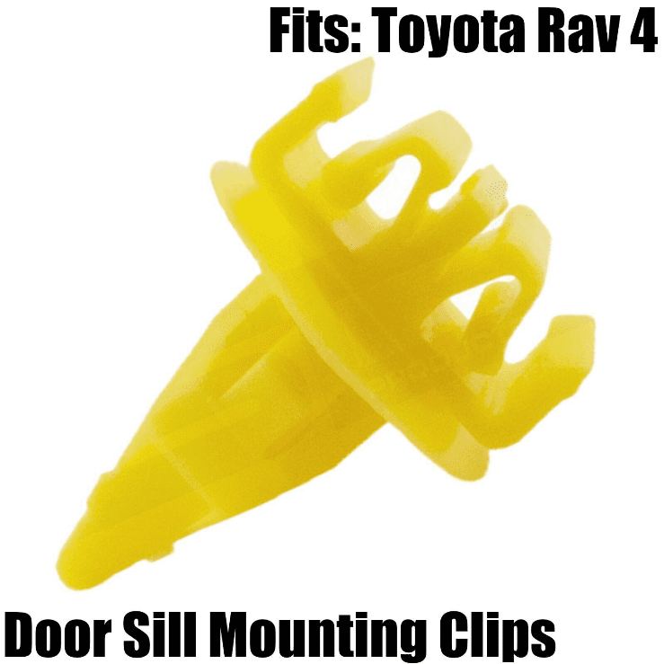 10x Door Sill Panel Mounting Trim Clips for Toyota Fj Cruiser Rav 4 75494-42010