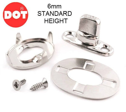 10x Dot Common Sense Turnbutton Set With Screws Boat Cover Fastener Kit Bimini
