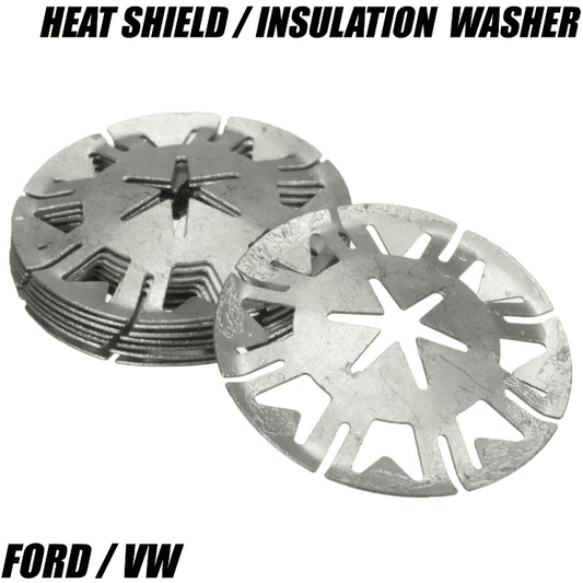 10x Engine Undertray Exhaust Metal Spring Heat Shield Insulation Washer for Ford