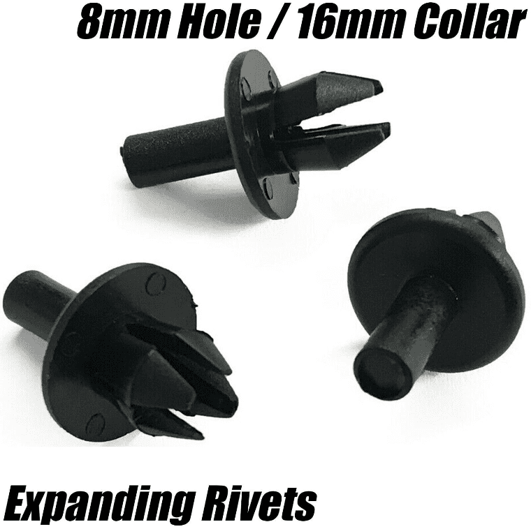 10x Expanding Rivets Fasteners Trim Clips for Opel Saab Alfa Romeo 51751429