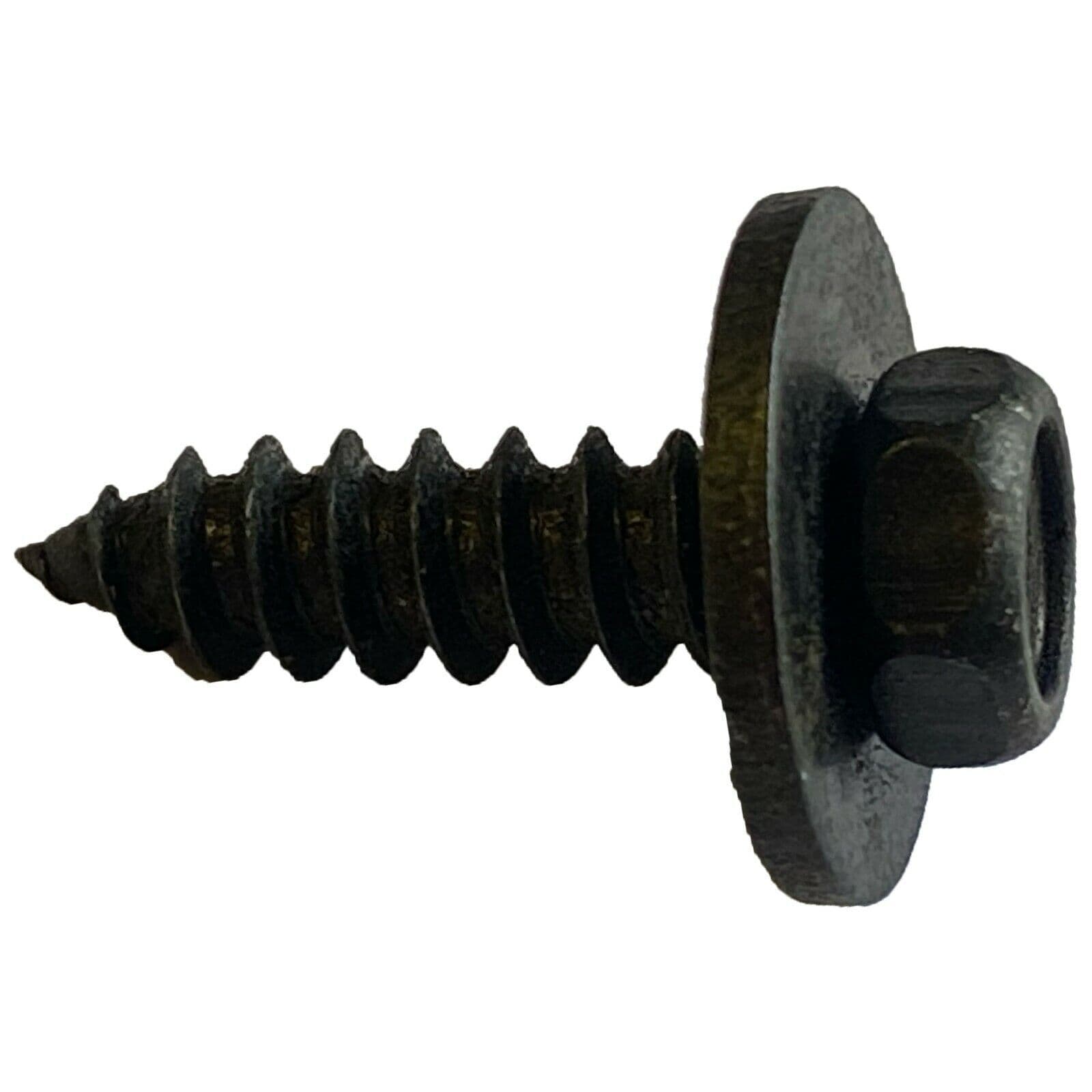 10x Fender Boot Screws 5.5x19 mm Hex Screw Metal With Washer