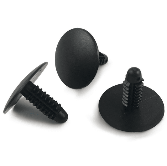 Black Plastic Fir Tree Clips for Chrysler Retainer Clips Fits 8mm Hole - 6501067
