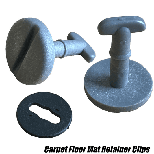 10x Floor Mat Carpet Grey Clips for BMW Series E36 E46 E38 E39 Twist Lock Washer