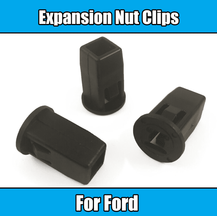 10x Fog Lights Lamp Expanding Expansion Nut Clips for Ford Focus C Max Fiesta