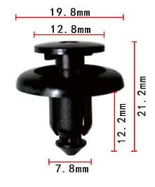 10x for Clips Mazda T47 Toyota 4 Runner Mud Guard Push Type Retainer Fastener