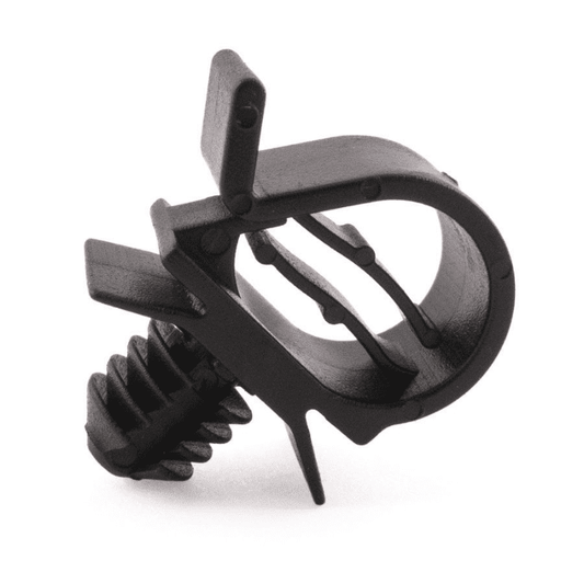 10x Ford Fastener Clips Fixing Clip Black Plastic Trim Clips