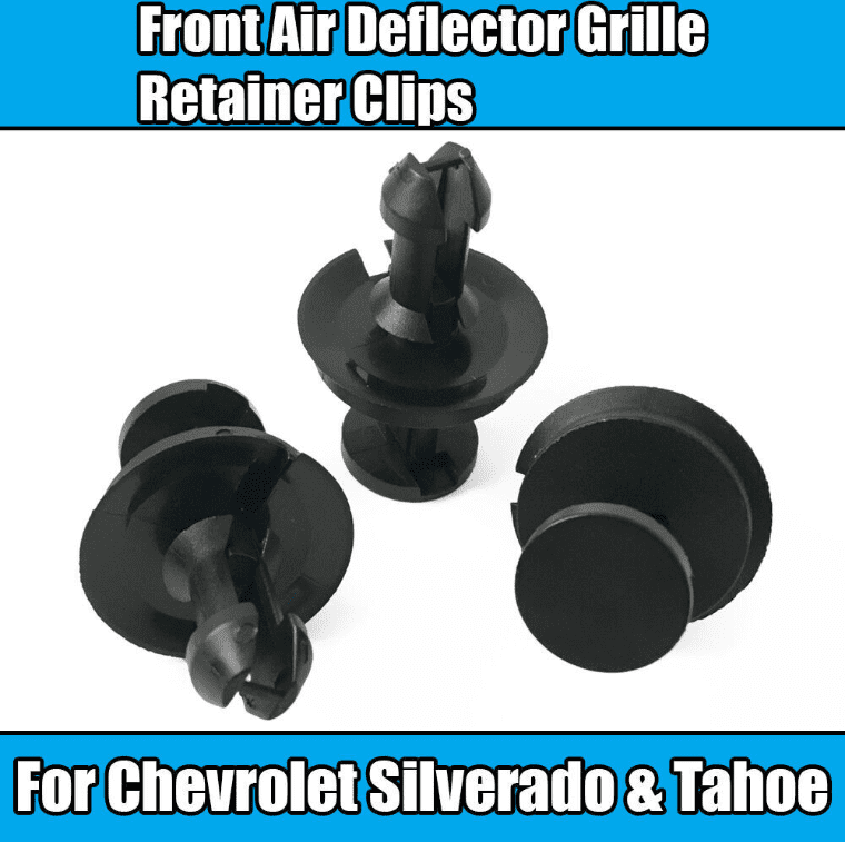 10x Front Air Deflector Grille Retainer Clips for GMc K Truck 15733971 A19613