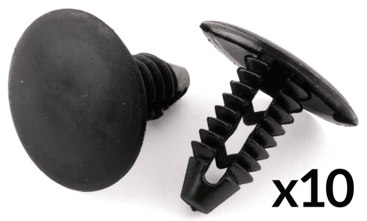 10x Front Bumper Boot Radiator Retainer Shield Yorke Trim Clips for Chrysler