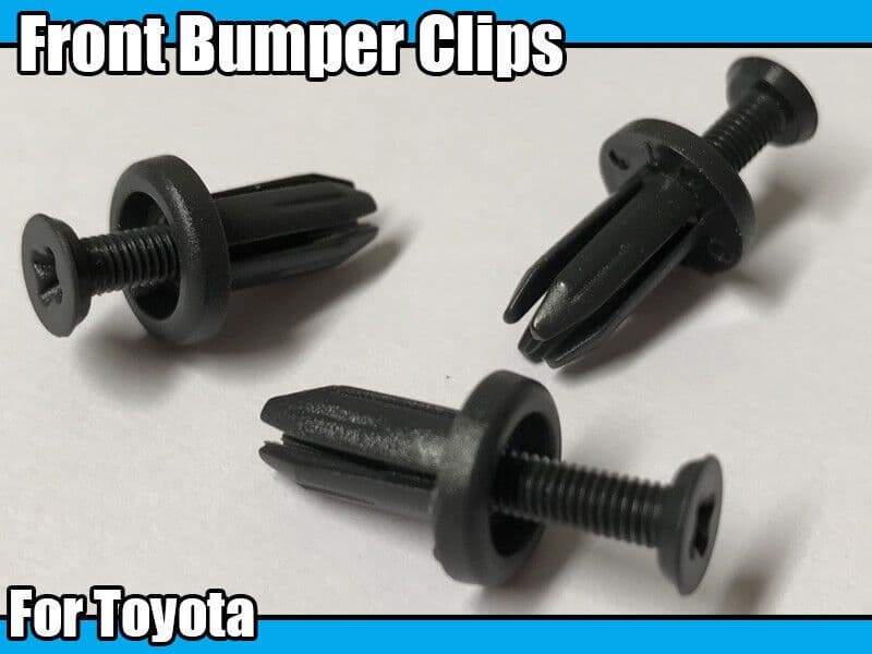 10x Front Bumper Fascia Retainer Trim Clips for Toyota Corolla Rav4 Camry Mr2