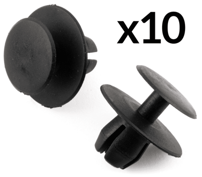 10x Front Bumper Grille Panel Cover Clips Carpet for Peugeot 206 306 406 Xsara