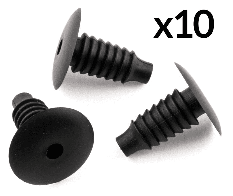 10x Front Nose Cone Headlight Surround Shield Moulding Trim Clips for Citroen Xm