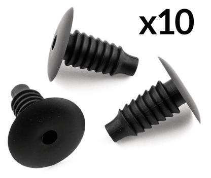 10x Front Nose Cone Headlight Surround Shield Moulding Trim Clips for Citroen Xm