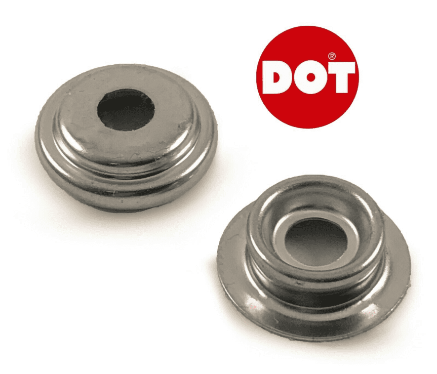 10x Genuine Dot Boat Cover Canopy Stainless Steel Snap Fitting Sockets + Studs
