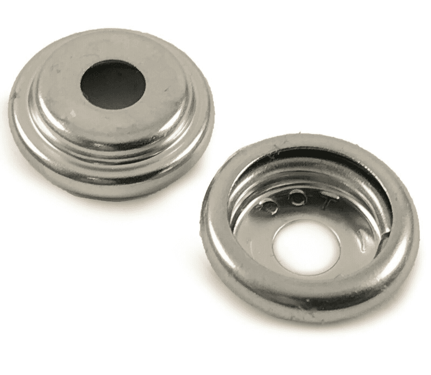10x Genuine Dot Boat Cover Canopy Stainless Steel Snap Fitting Sockets + Studs