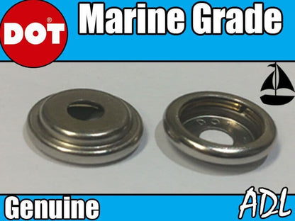 10x Genuine Dot Fastener Press Snap Socket Cap Fitting Boat Awning Canopy Canvas
