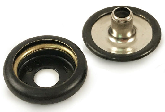 10x Genuine Dot Fastener Press Snap Socket & Cap Fitting Boat Cover Canopy Black