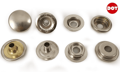 10x Genuine Dot Nickel Press Snap Stud Boat Canopy Canvas Fastener Kit With Tool